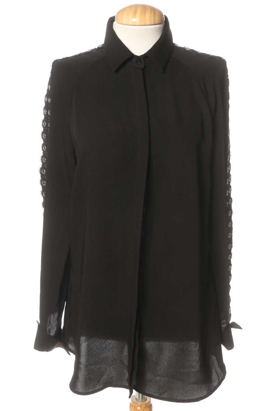 Camisa de Anne Fontaine de la talla 38, de color negro