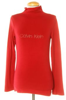 T-shirt à manches longues S Calvin Klein