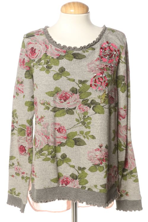 Blusa a maniche lunghe