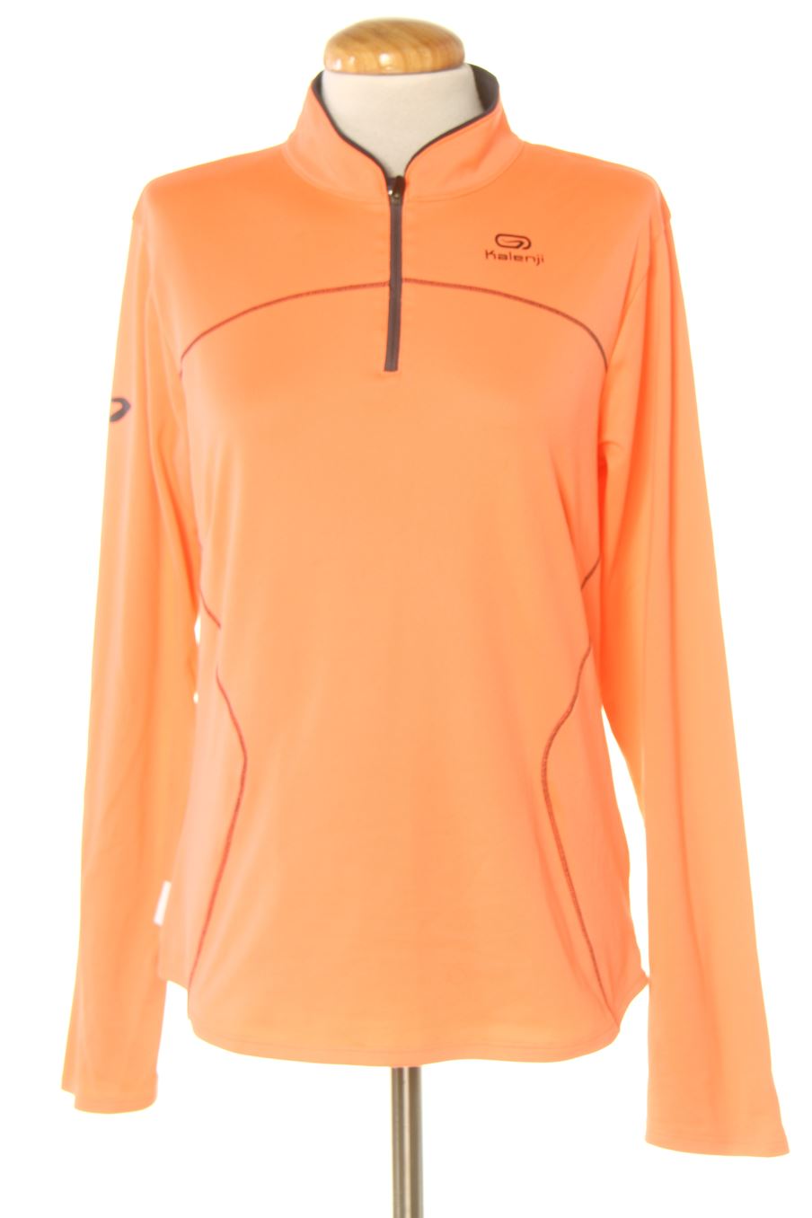 Sweat Kalenji (DECATHLON) de la taille 40, de couleur orange