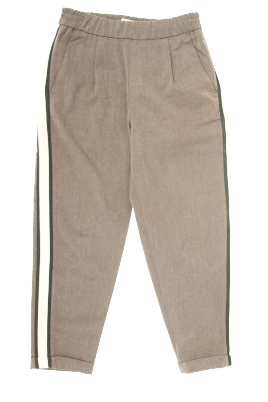 Pantalón de Pull & Bear de la talla S, de color gris