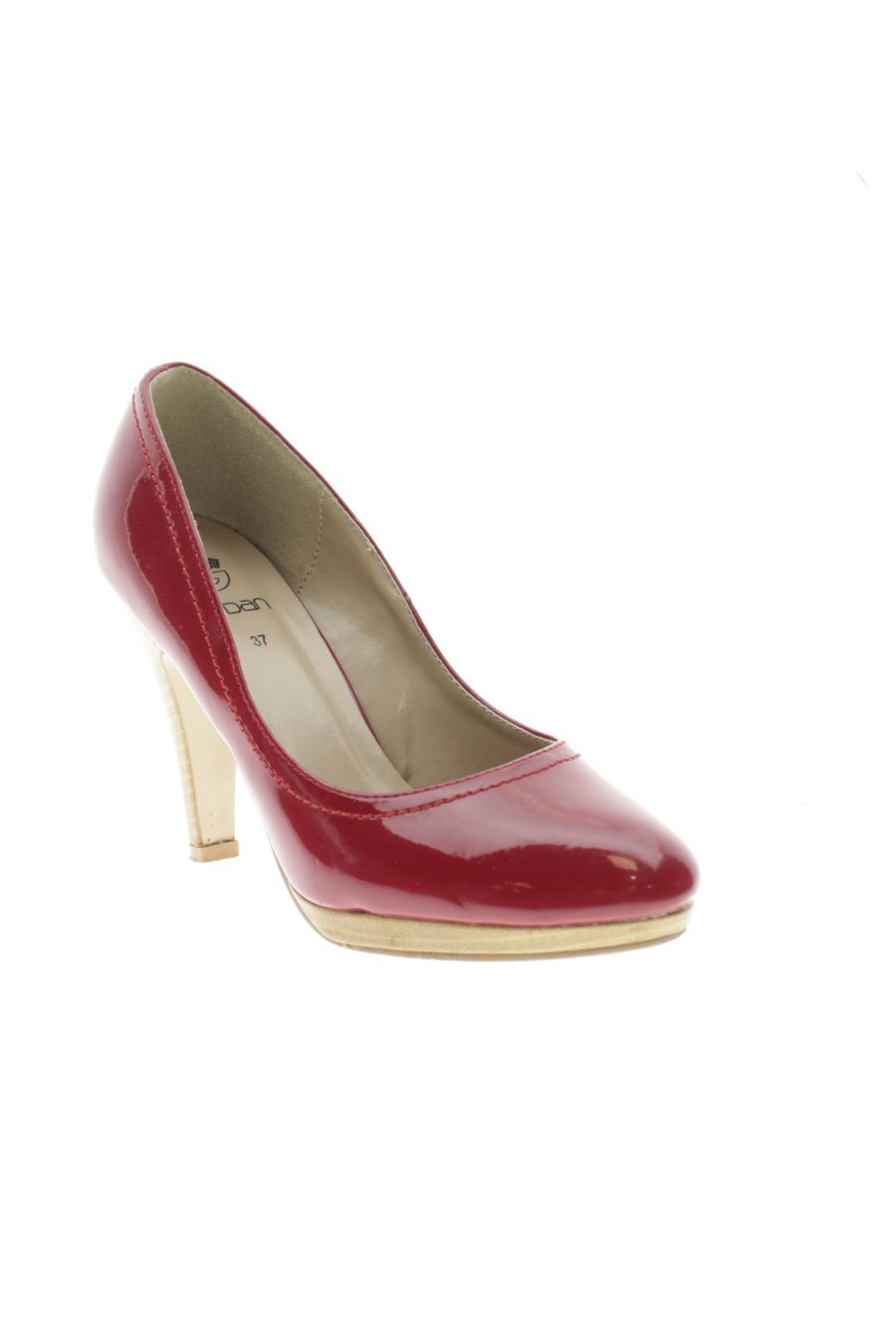 Zapatos de tacon de Gémo de la talla 37, de color rojo de