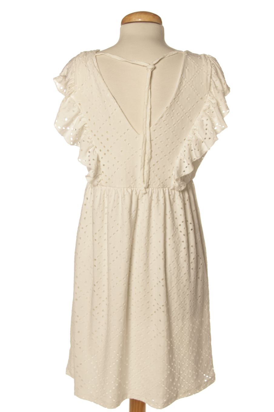 Robe casual Vero moda de la taille XS, de couleur blanc