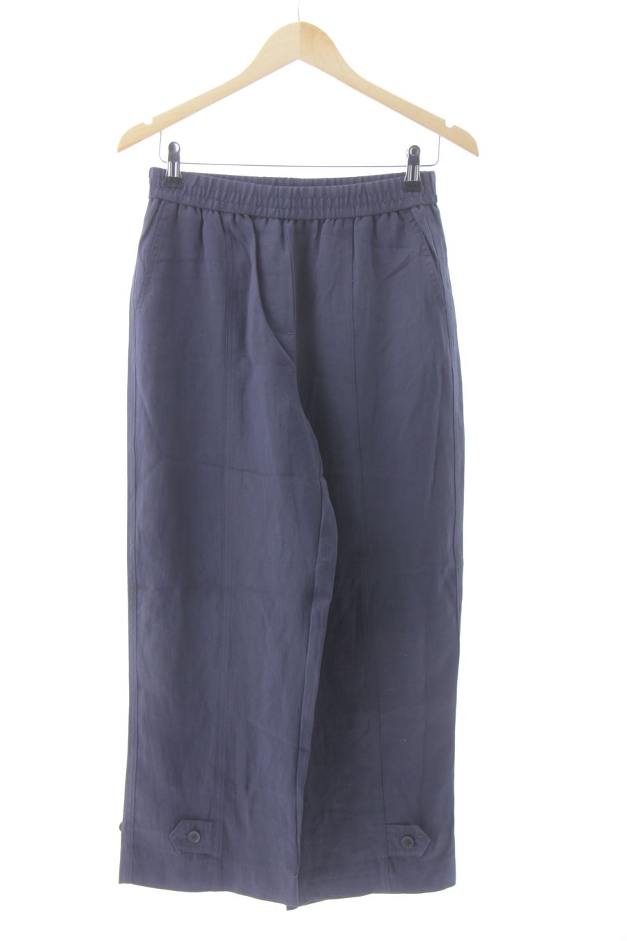 Pantalon Zara de la taille XS, de couleur bleu marine