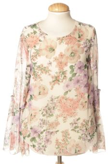 Blouse à manches longues 36 Massimo Dutti