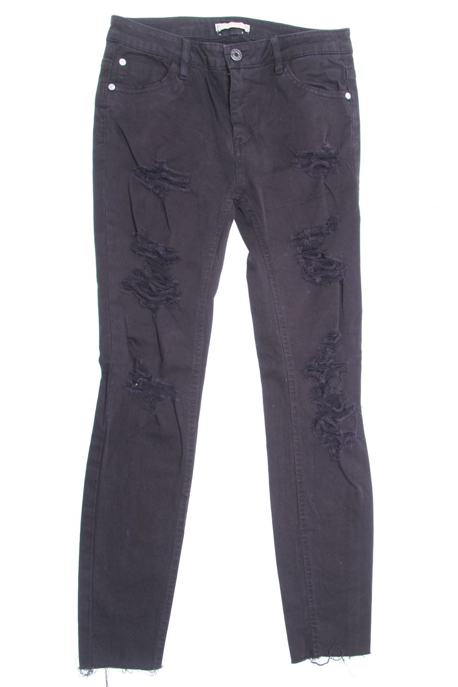 Jeans von Pull & Bear Größe 36, Farbe Schwarz, aus Jeanskleidung für