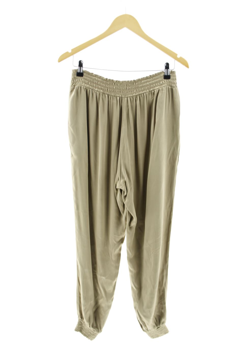 Pantalón Casual de Made in italy de la talla S, de color dorado