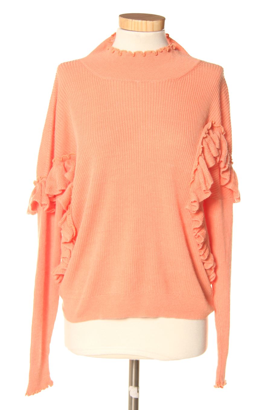 Pull BIMBA Y LOLA de la taille S, de couleur corail