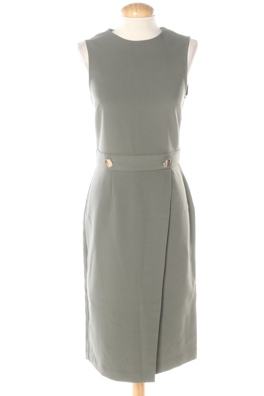 Vestito casual de H&M de la talla 36, de color verde