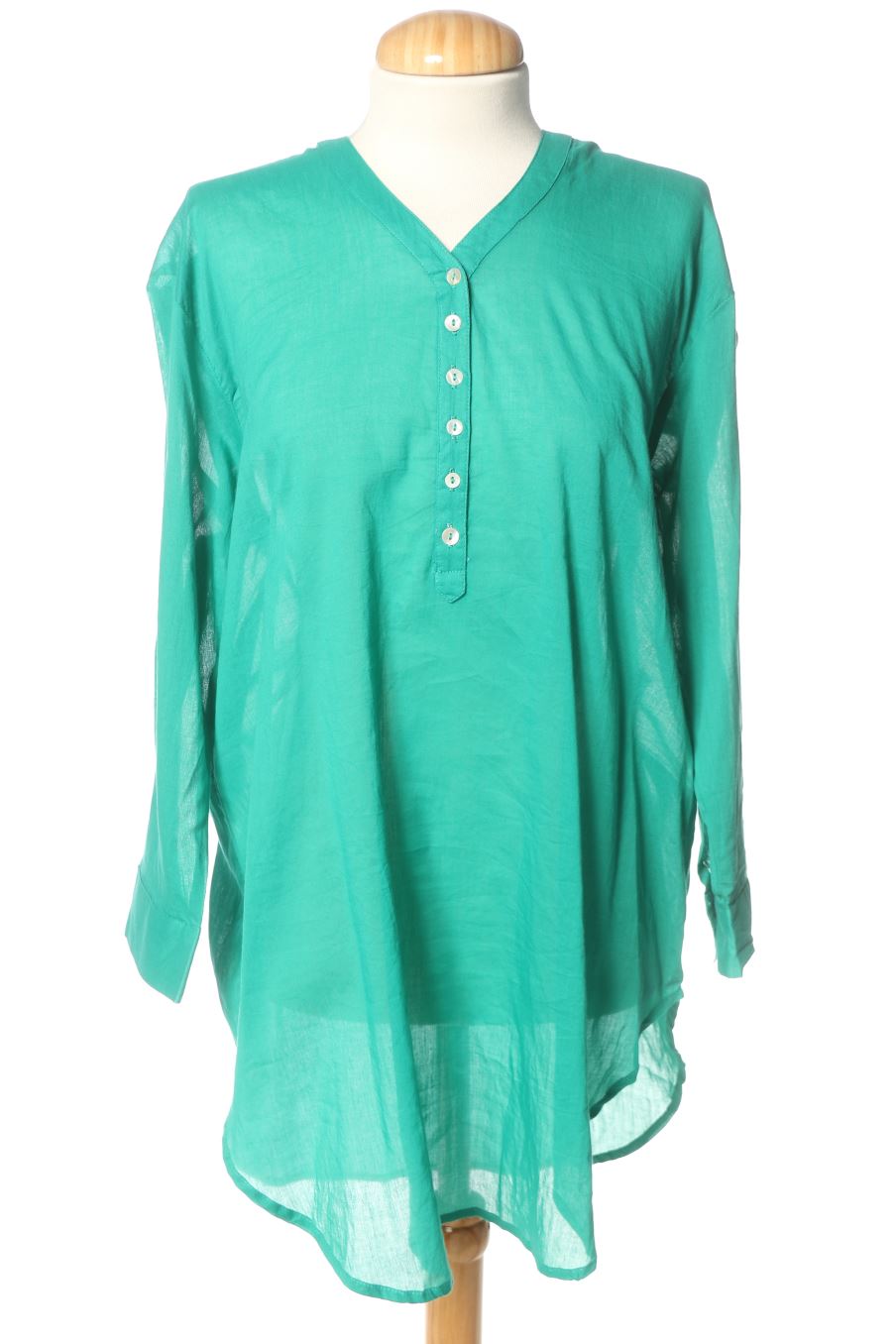 Blusa de manga larga de Galeries Lafayette de la talla S, de color verde