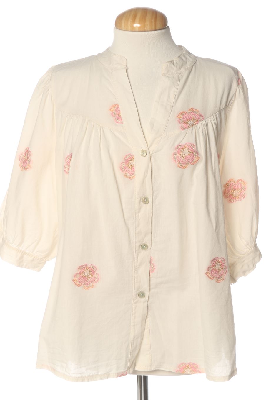 Blouse à manches courtes ARMONIAS de la taille S, de couleur imprimés