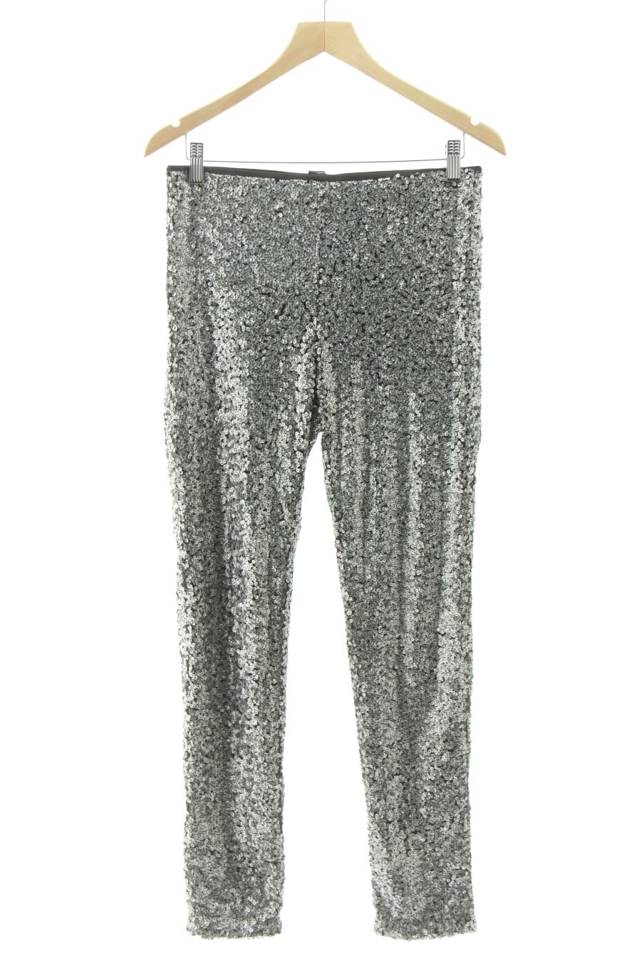 Hose von H&M Größe 38, Farbe Silbern, für