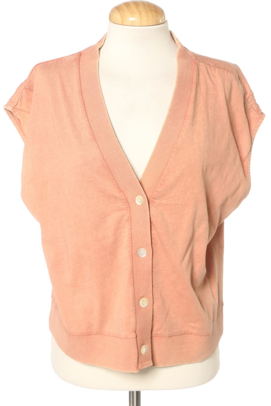 Blusa a maniche corte de Zara de la talla S, de color corallo