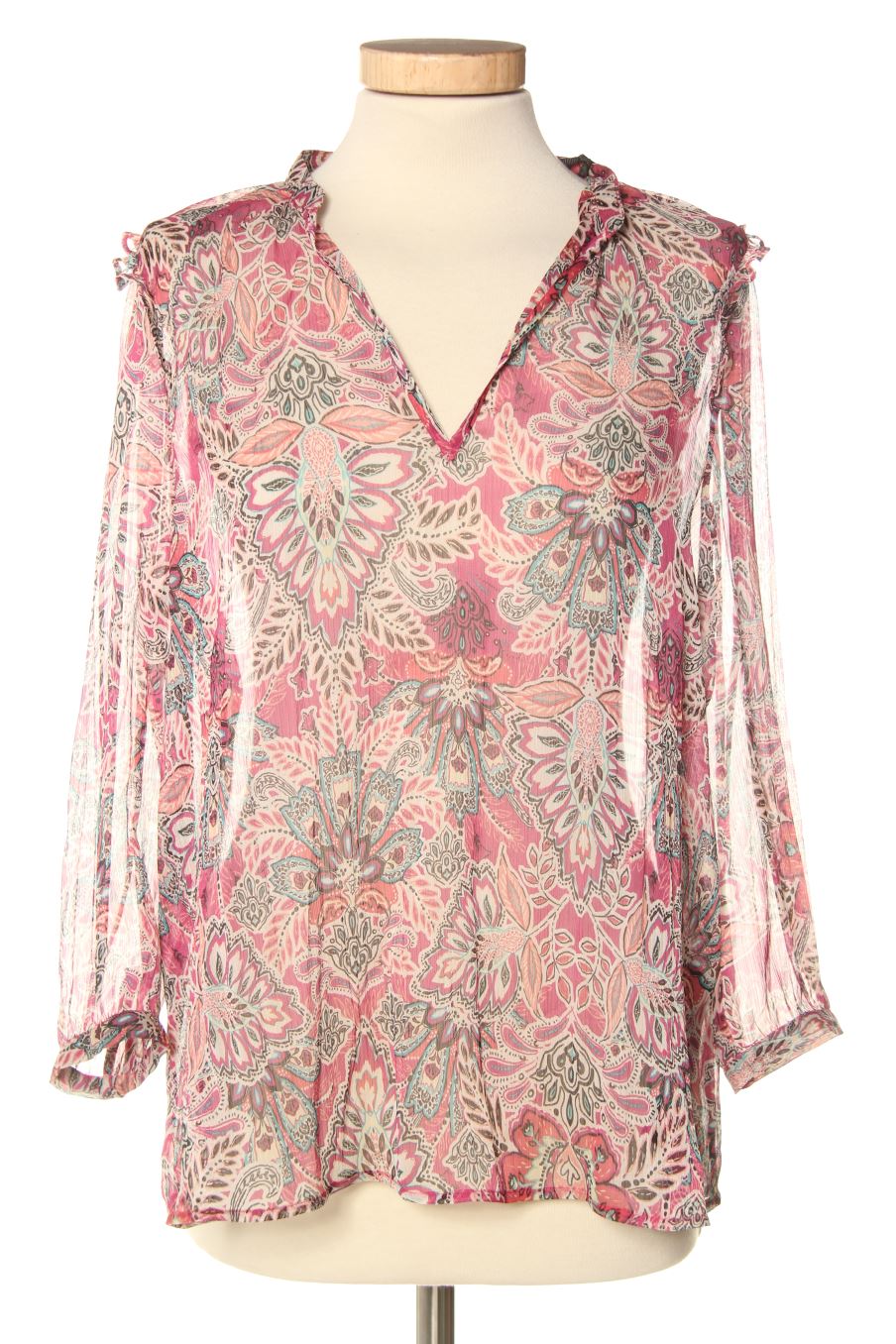 Blouse à manches longues Ikks de la taille M, de couleur imprimés