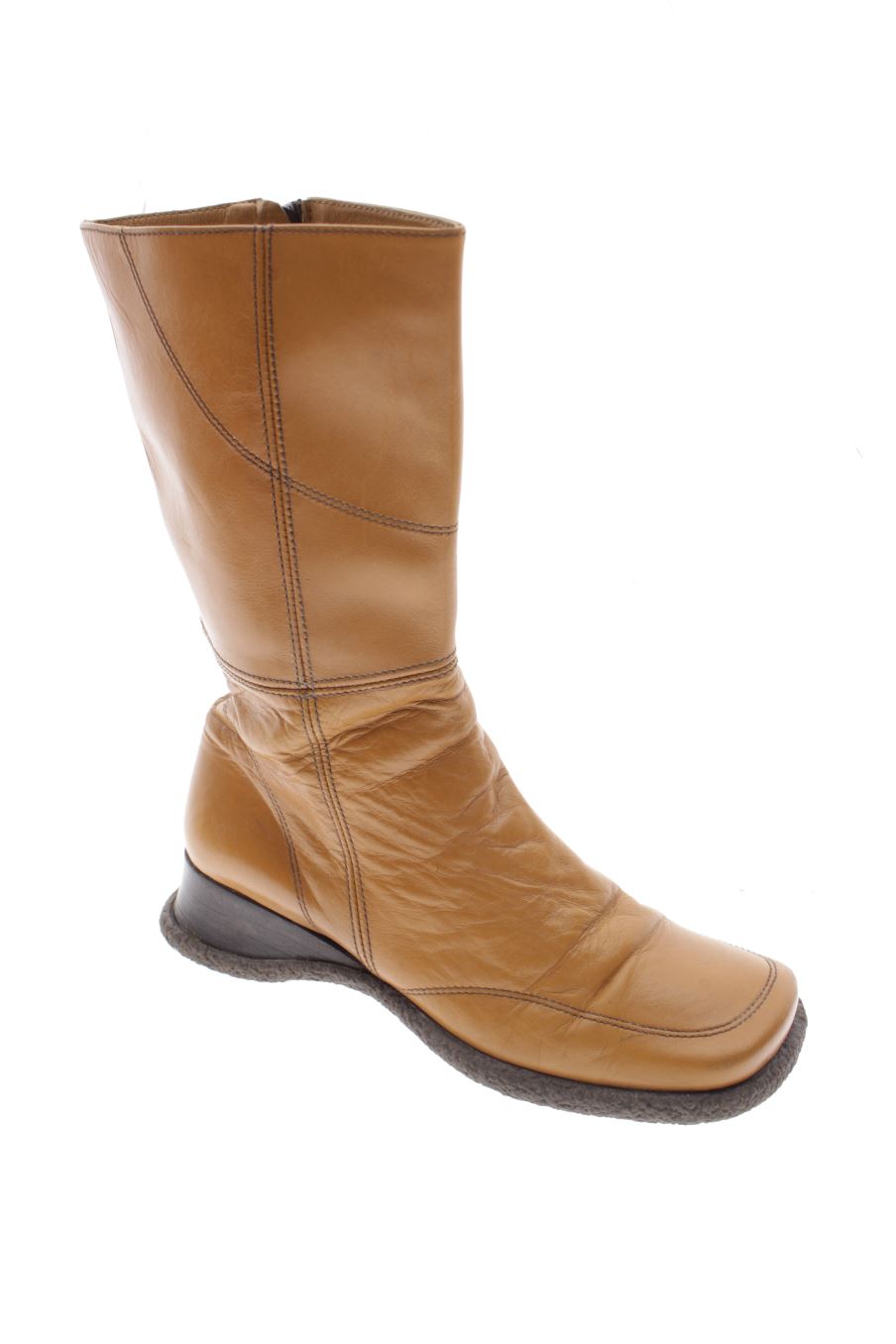 Botines de zampiere de la talla 37, de color marrón de
