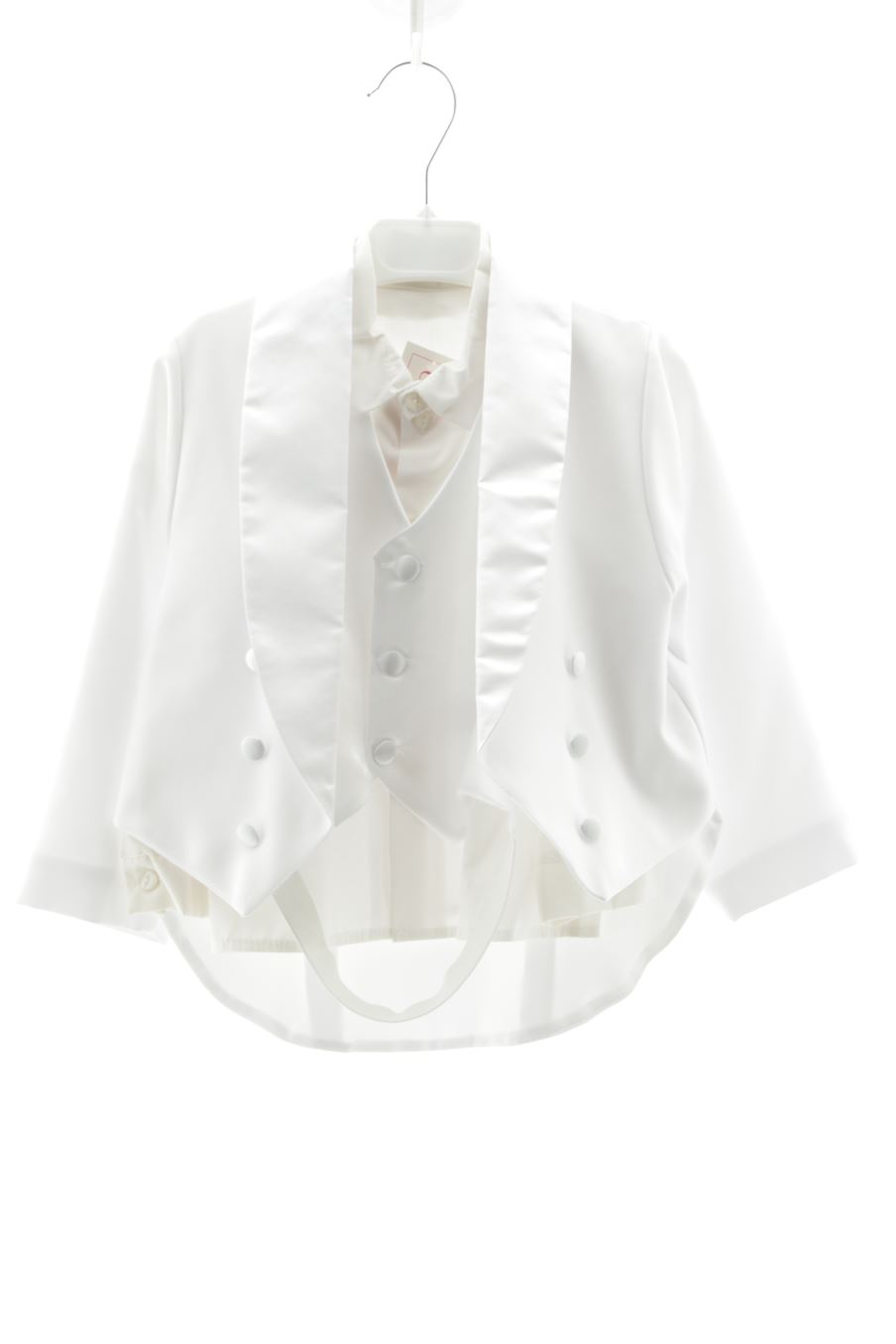 Traje de ceremonia de Christella Créations de la talla 3 años con etiqueta