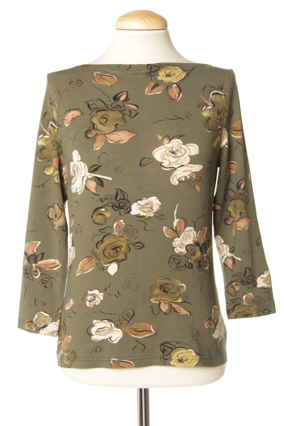 T-shirt à manches longues Yera de la taille 42, de couleur fleurs