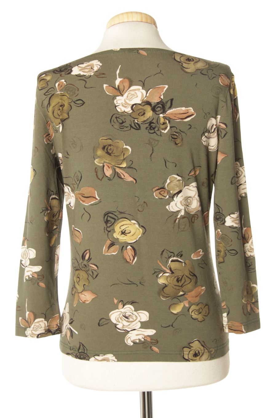 T-shirt à manches longues Yera de la taille 42, de couleur fleurs