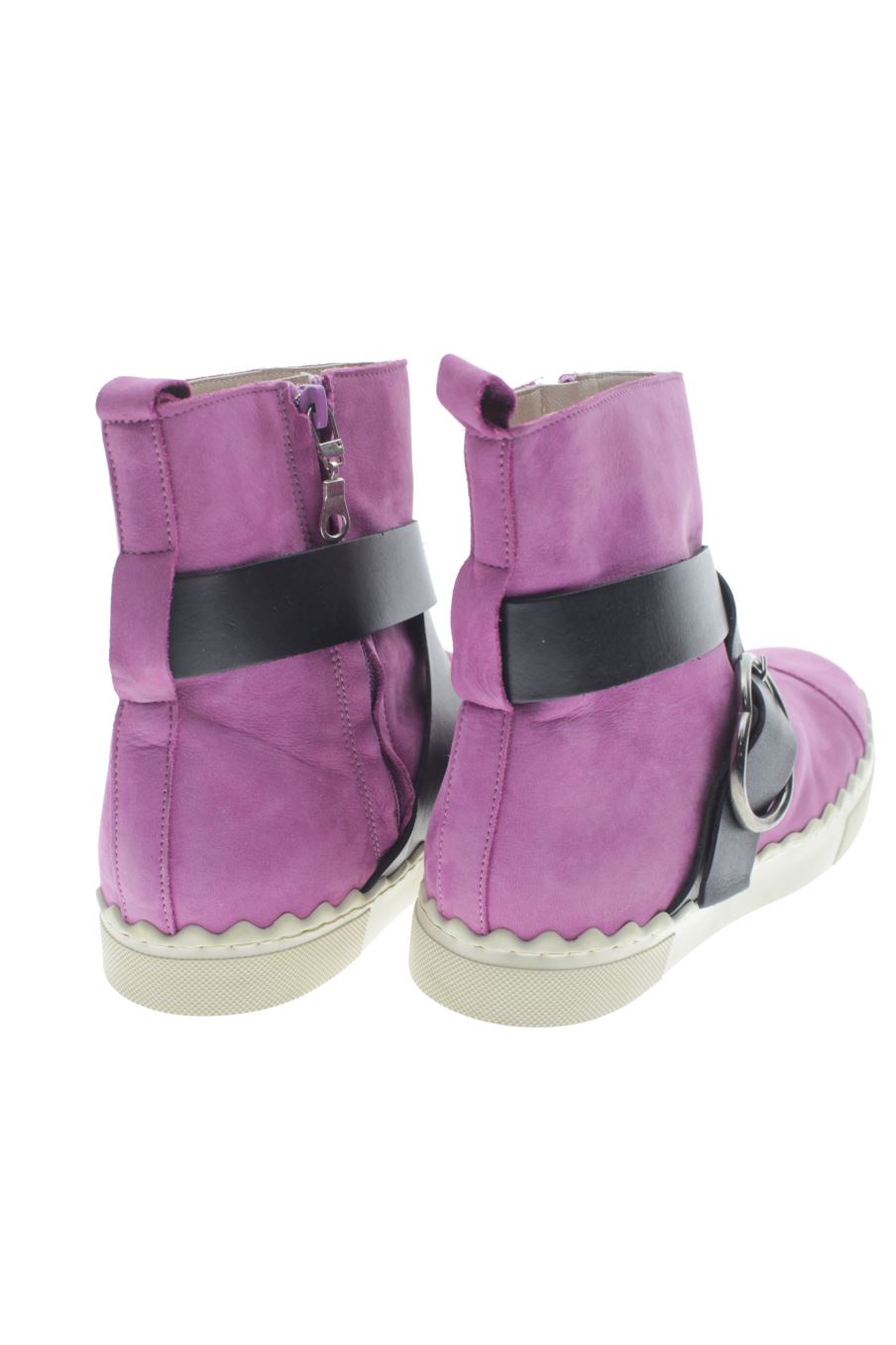 Botines de Miguel Palacio de la talla 37, de color morado de
