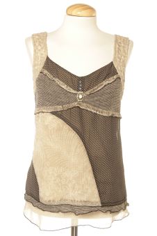 Blouse à manches courtes S Elisa Cavaletti
