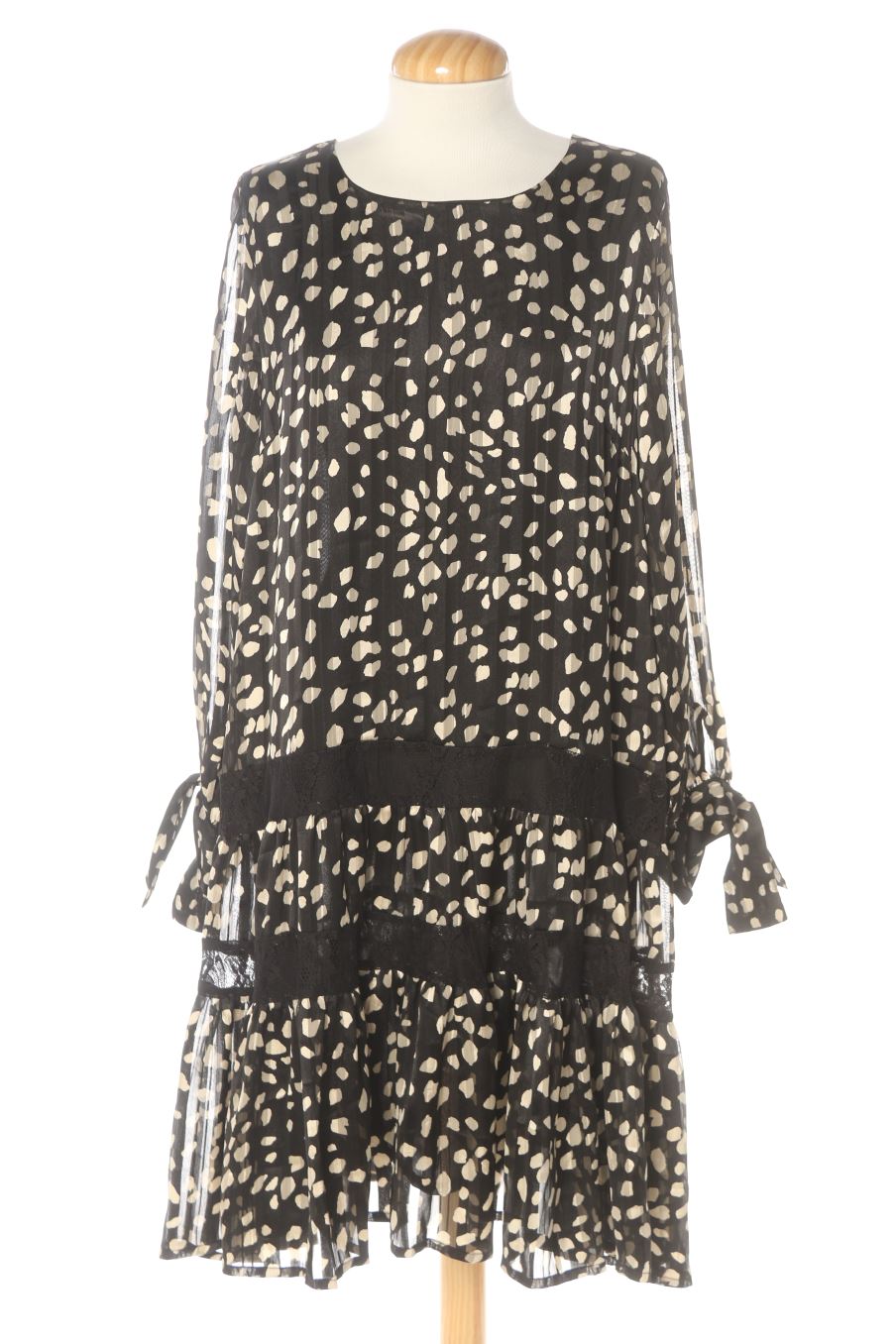 Vestido casual de Niza de la talla 46, de color estampado