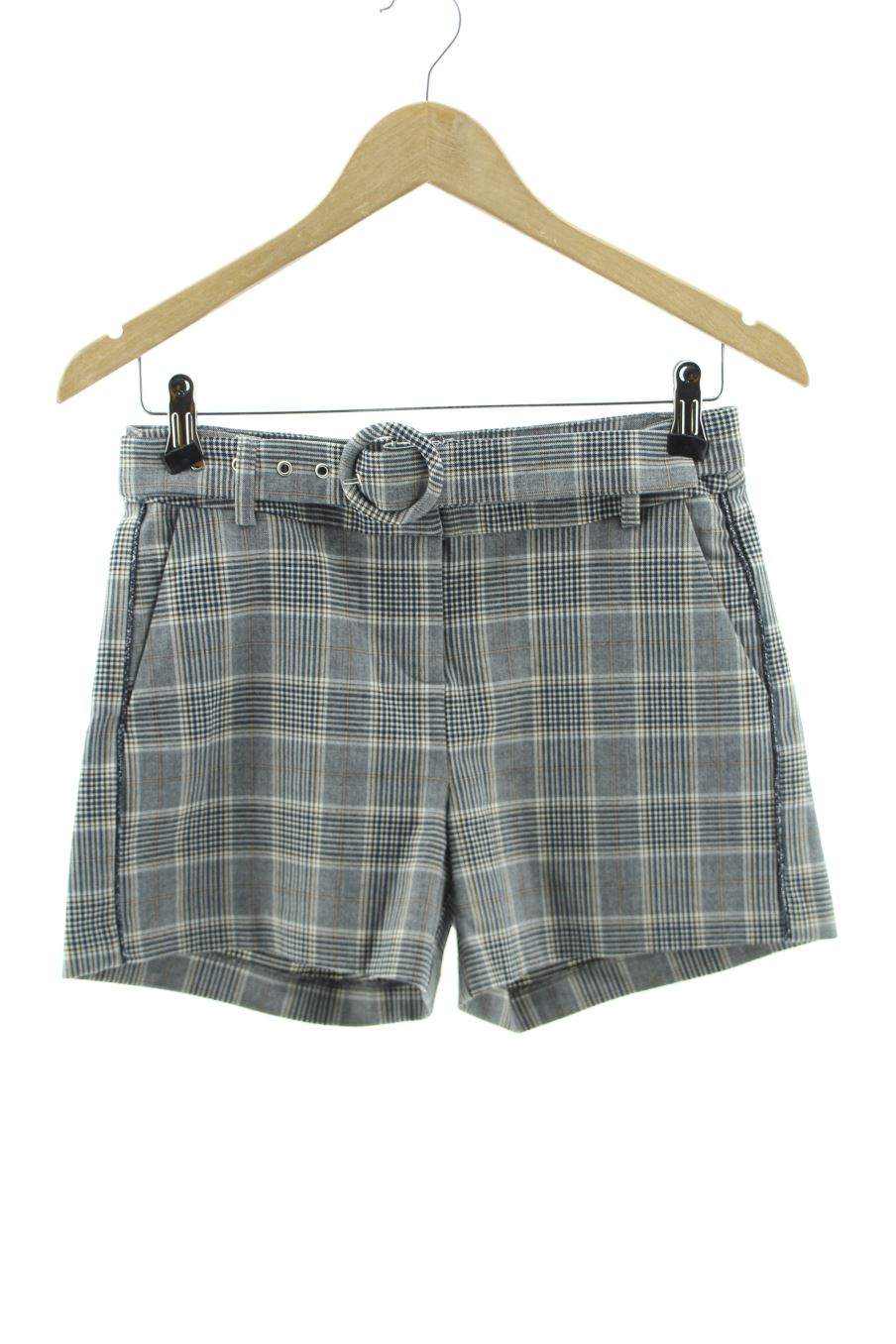 Shorts La Halle de la taille 34, de couleur carreaux