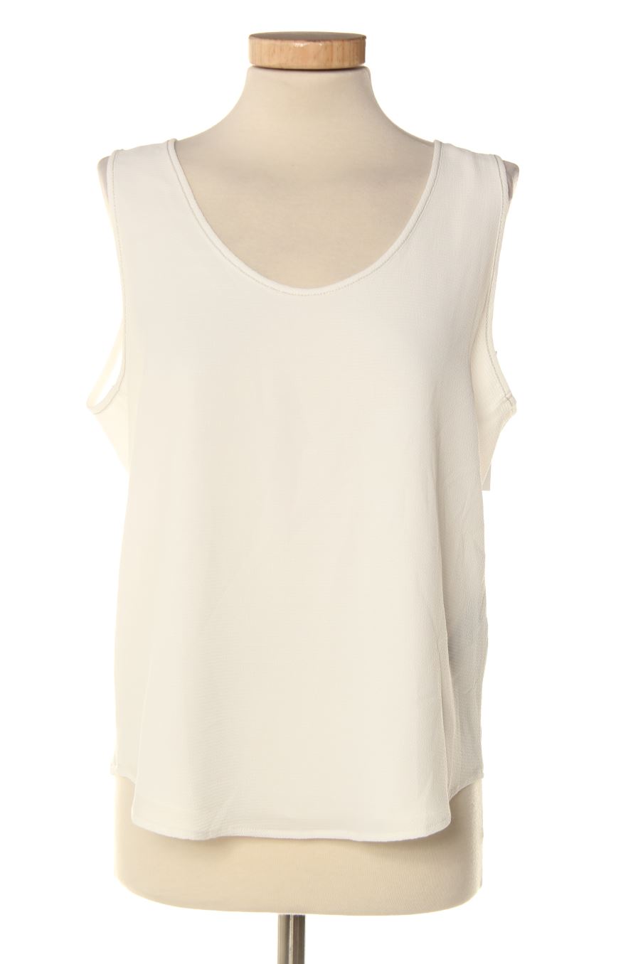 Top Ikks de la taille L, de couleur blanc
