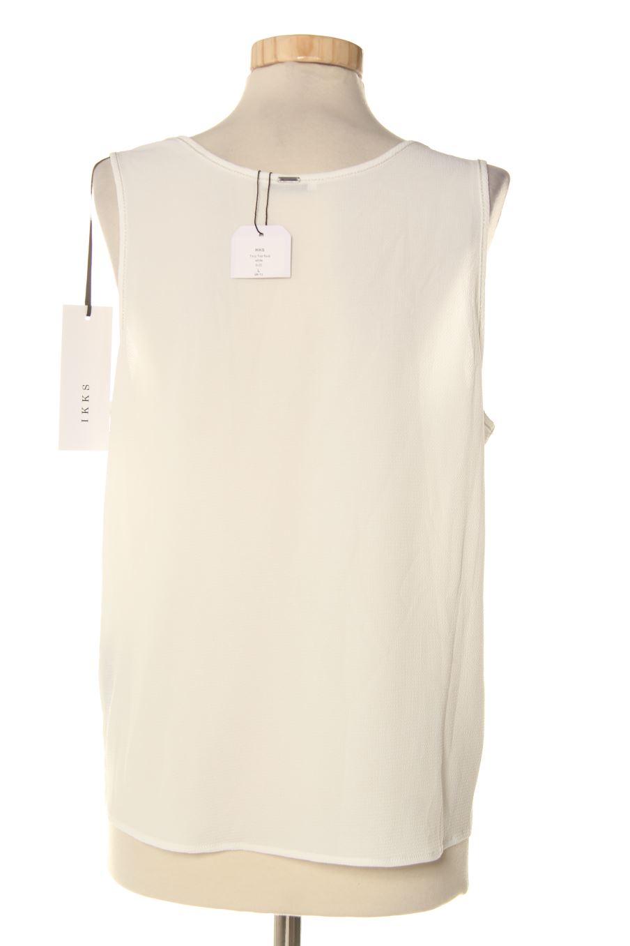 Top Ikks de la taille L, de couleur blanc
