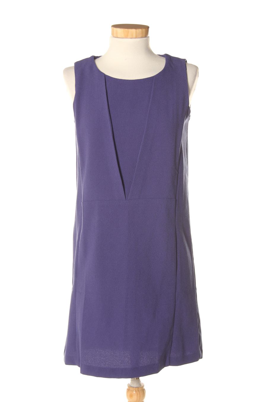 Robe casual Mango de la taille XS, de couleur bleu