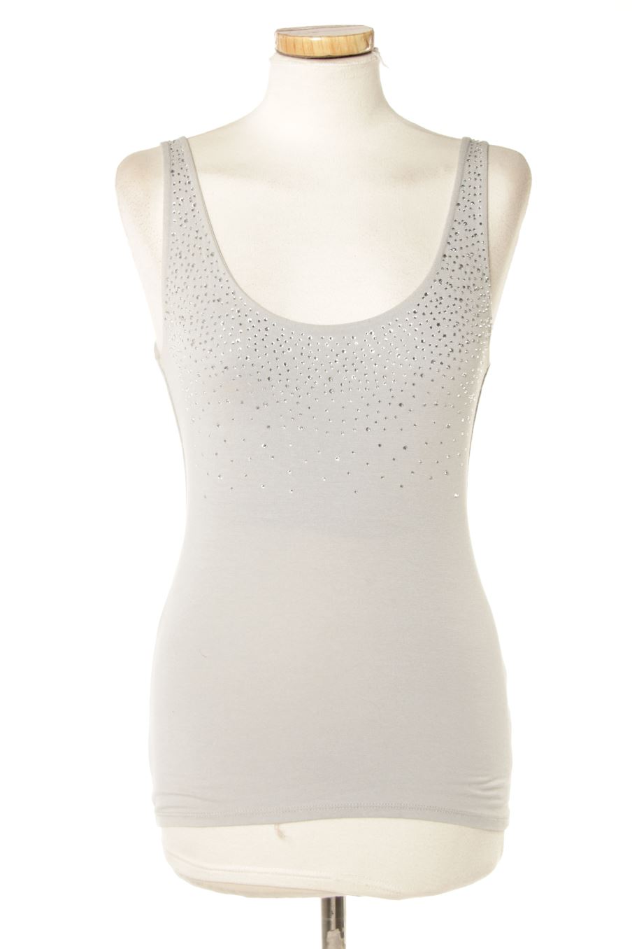 Top PERCENTIL de la taille S, de couleur gris