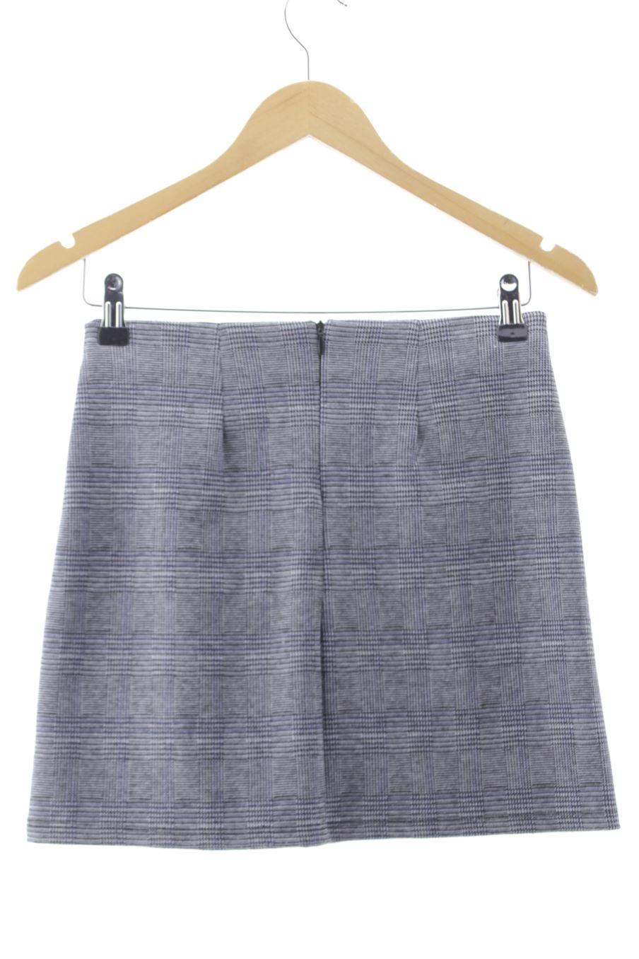 Aufwändiger Rock von La Halle Größe 34, Farbe Kariert, für