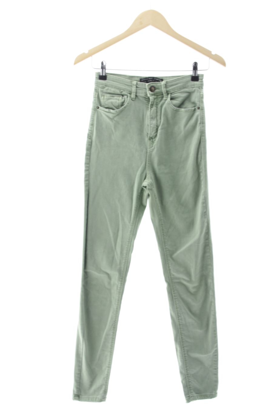 Jeans von Stradivarius Größe 36, Farbe Grün, aus Jeanskleidung für