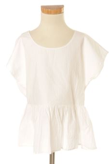 Kurzärmelige Bluse 128 Benetton