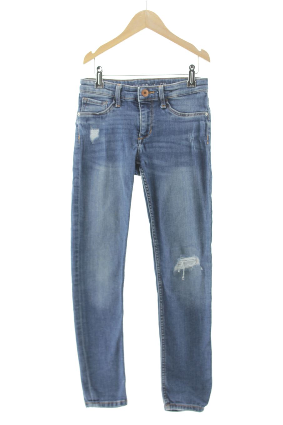 gebraucht H&M Lange Jeans Größe 128 aus Denim