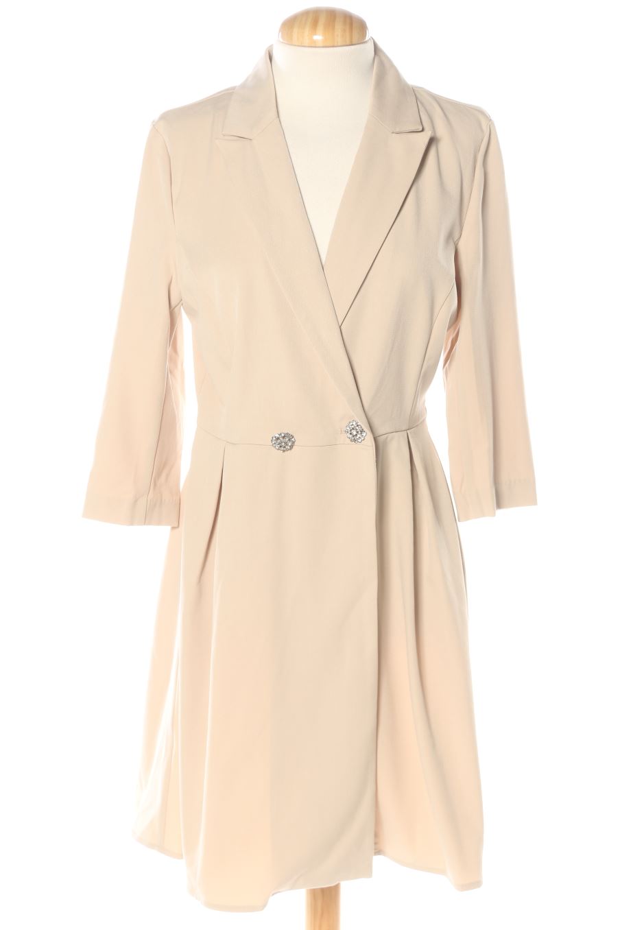 Vestito de Only de la talla 36, de color beige
