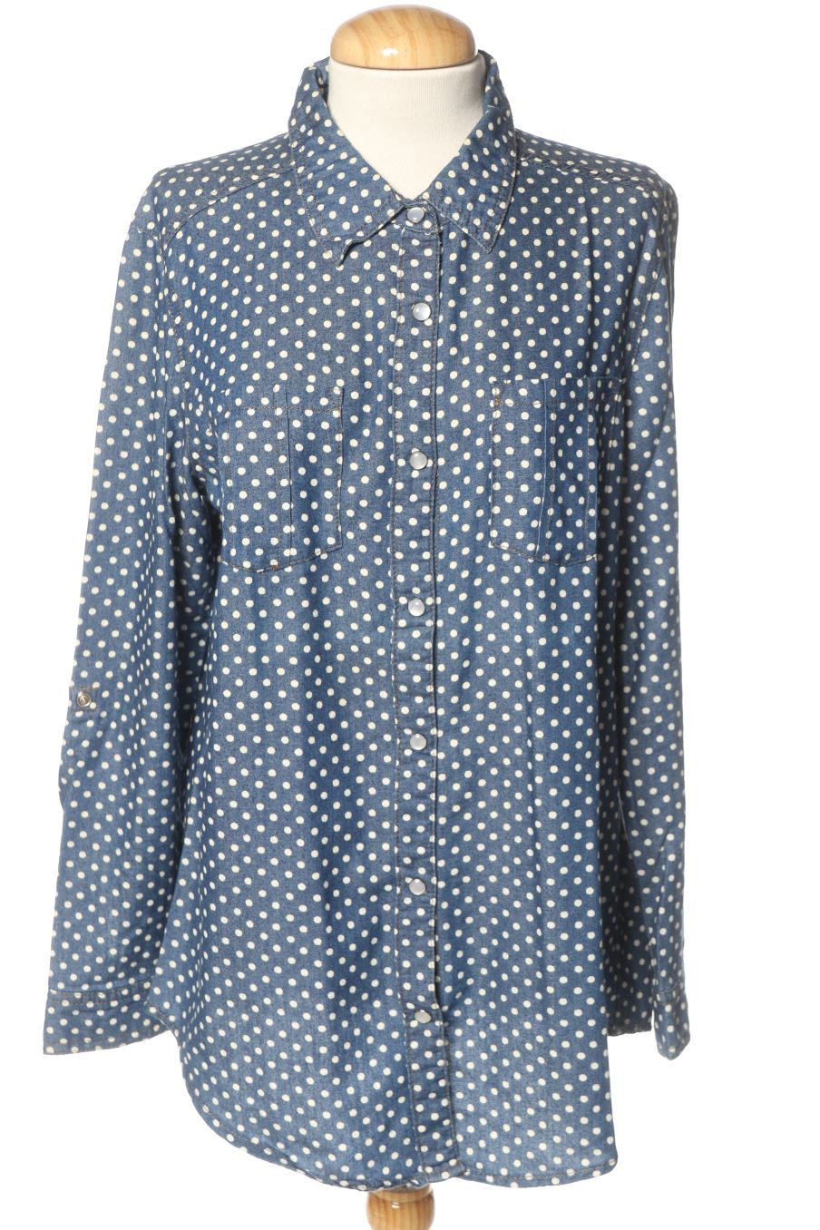 Chemise SUITEBLANCO de la taille L, de couleur imprimés de denim