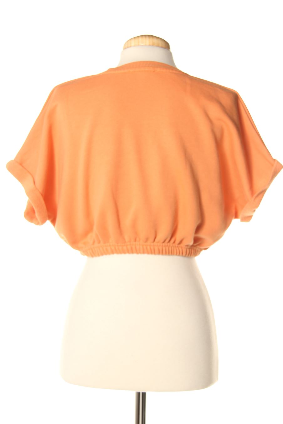 Camiseta de Bershka de la talla S, de color naranja