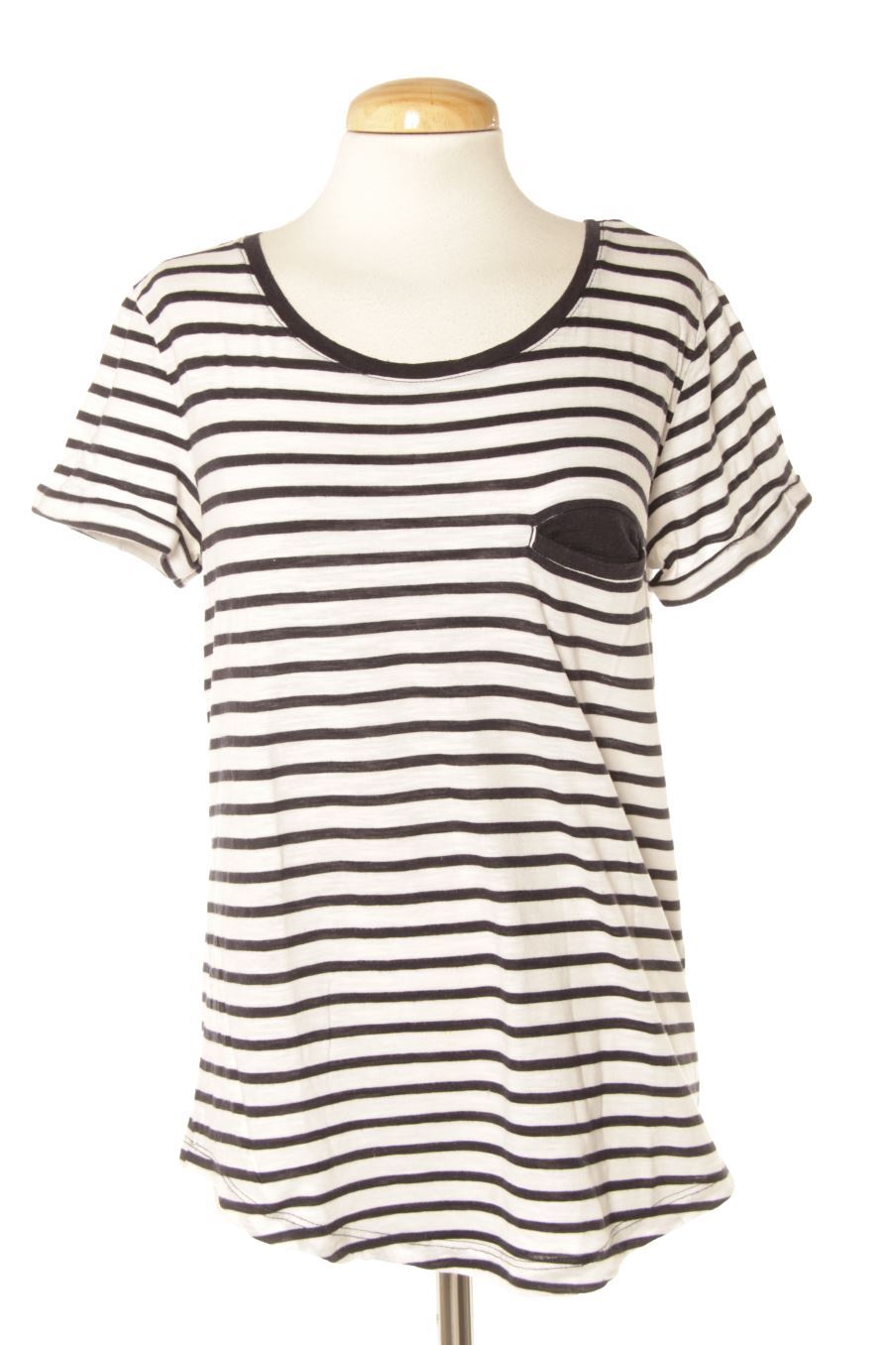 Camiseta de H&M de la talla XS, de color rayas