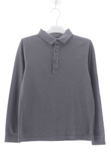 Langärmeliges Poloshirt 140 PERCENTIL