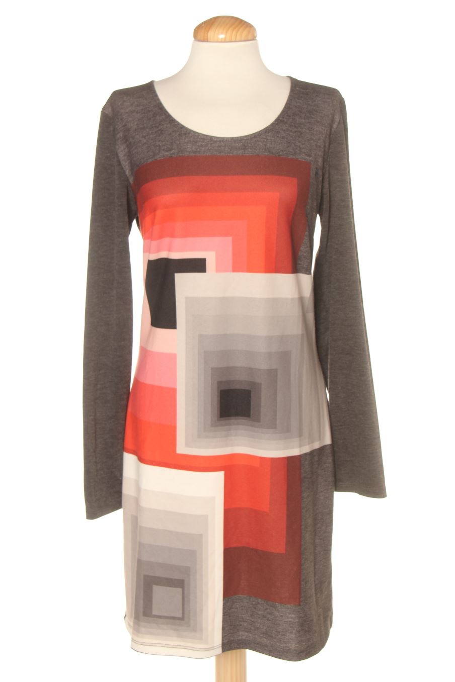Robe casual Desigual de la taille L, de couleur imprimés