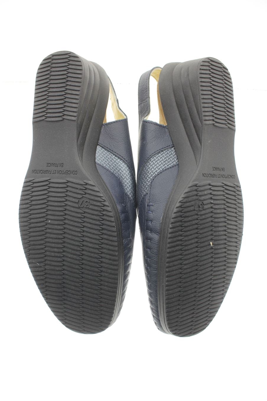 Plataformas de BOISSY de la talla 37, de color azul de