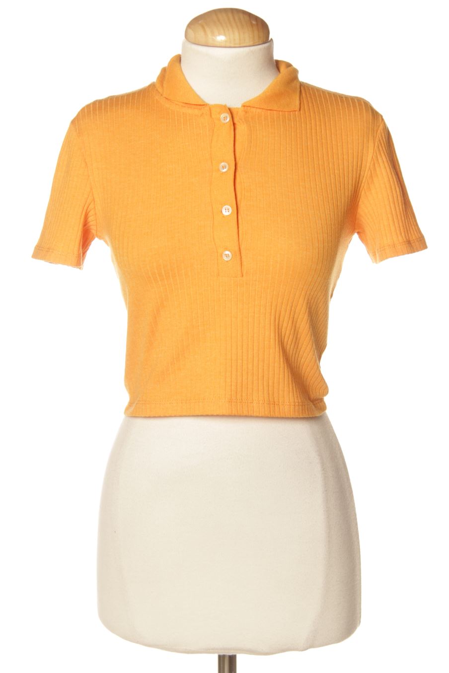 Aufwändiges Top von Pull & Bear Größe S, Farbe Orange, für
