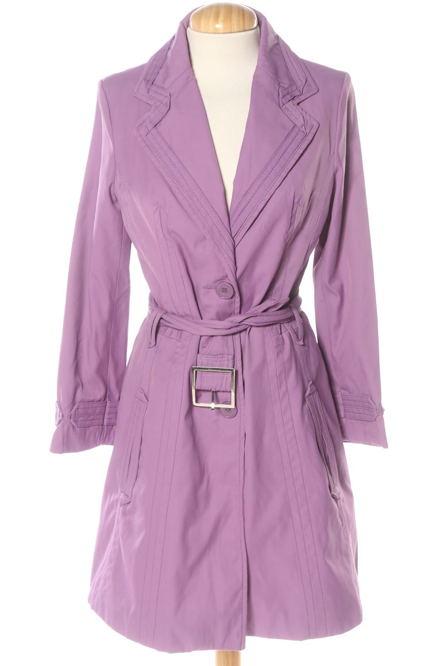 Gabardina de Fórmula Joven de la talla S, de color morado