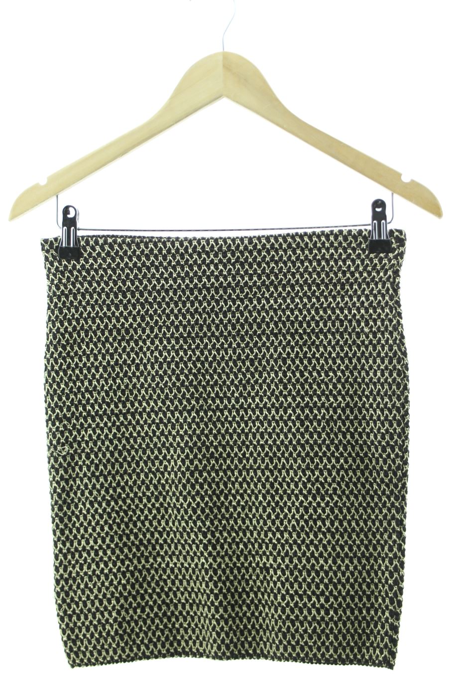 Falda de Springfield de la talla M, de color dorado