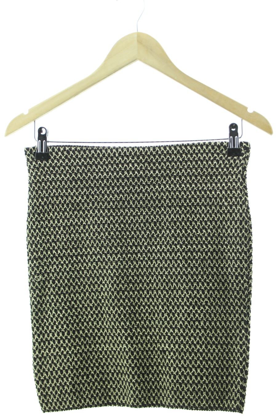 Falda de Springfield de la talla M, de color dorado