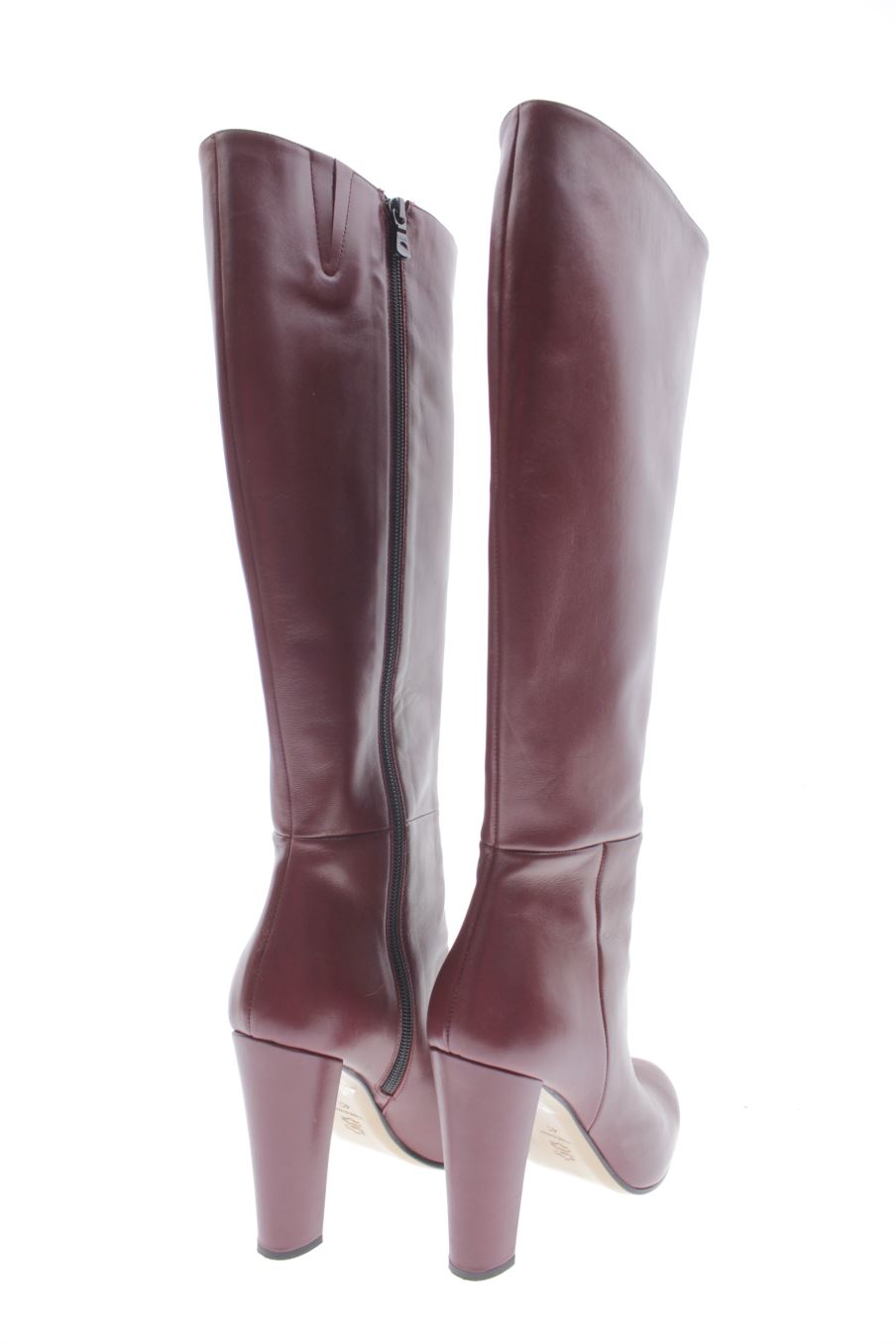 Botas de Les petites... de la talla 40, de color burdeos de
