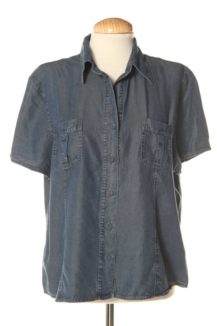 Chemise Punt roma de la taille M, de couleur bleu