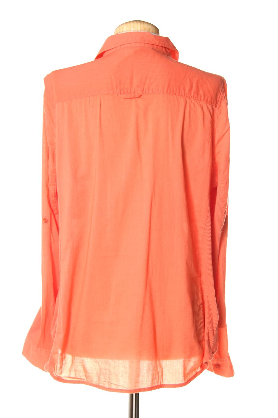 Camisa de Violeta (by Mango ) de la talla S, de color coral