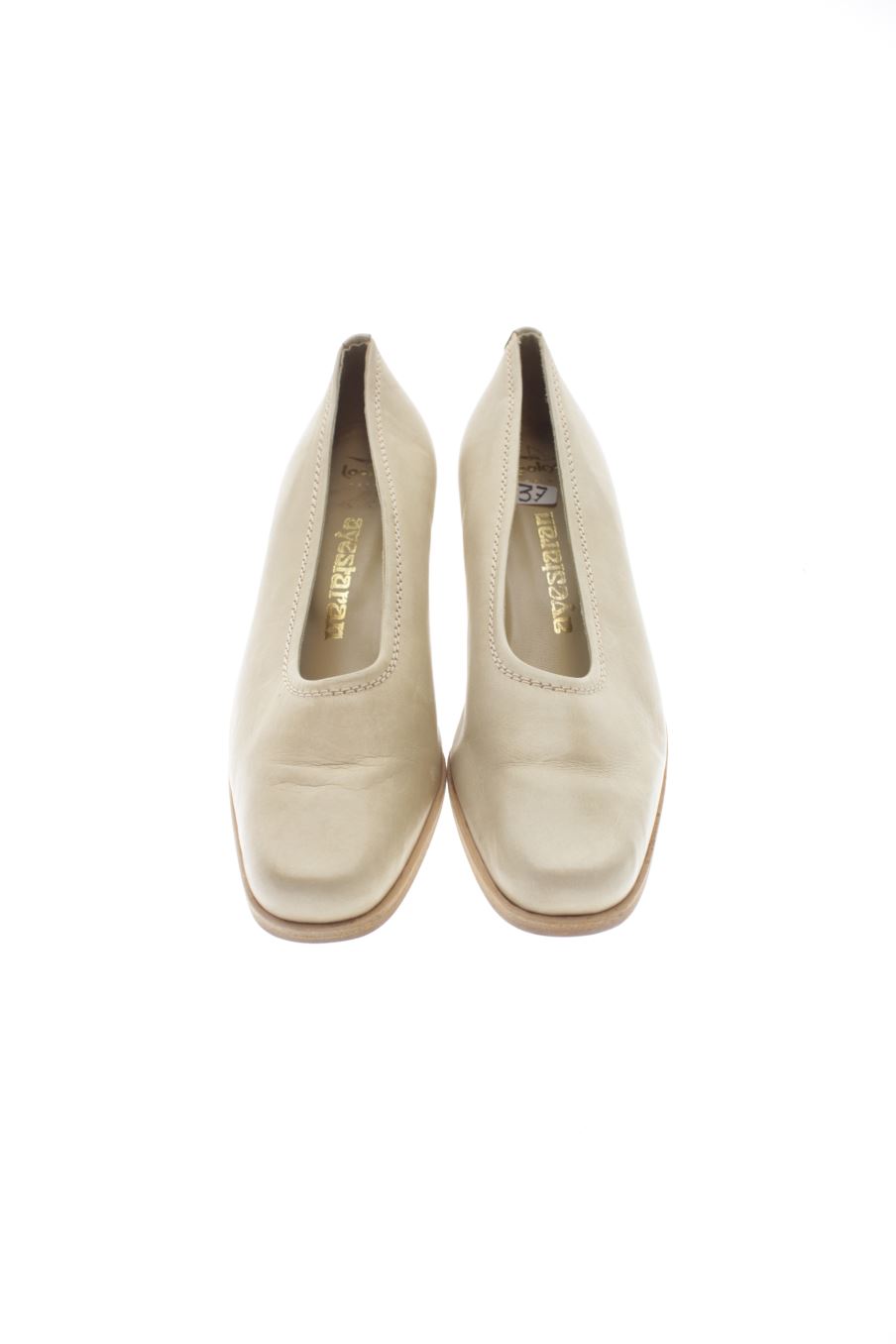 Zapatos de tacon de AYESTARAN de la talla 37, de color beige de