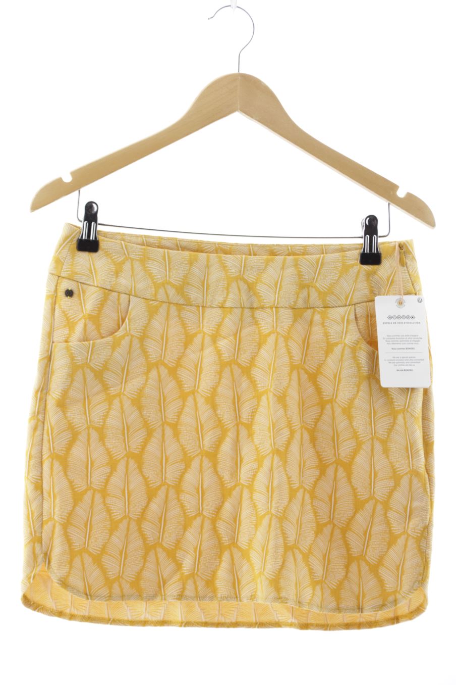 Aufwändiger Rock von BONOBO Größe 36, Farbe Gelb, für